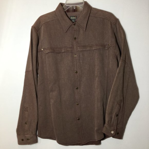 Royal Robbins Mens Button-Up Flannel - Large - Pre-owned - UBE8XB - Picture 1 of 6